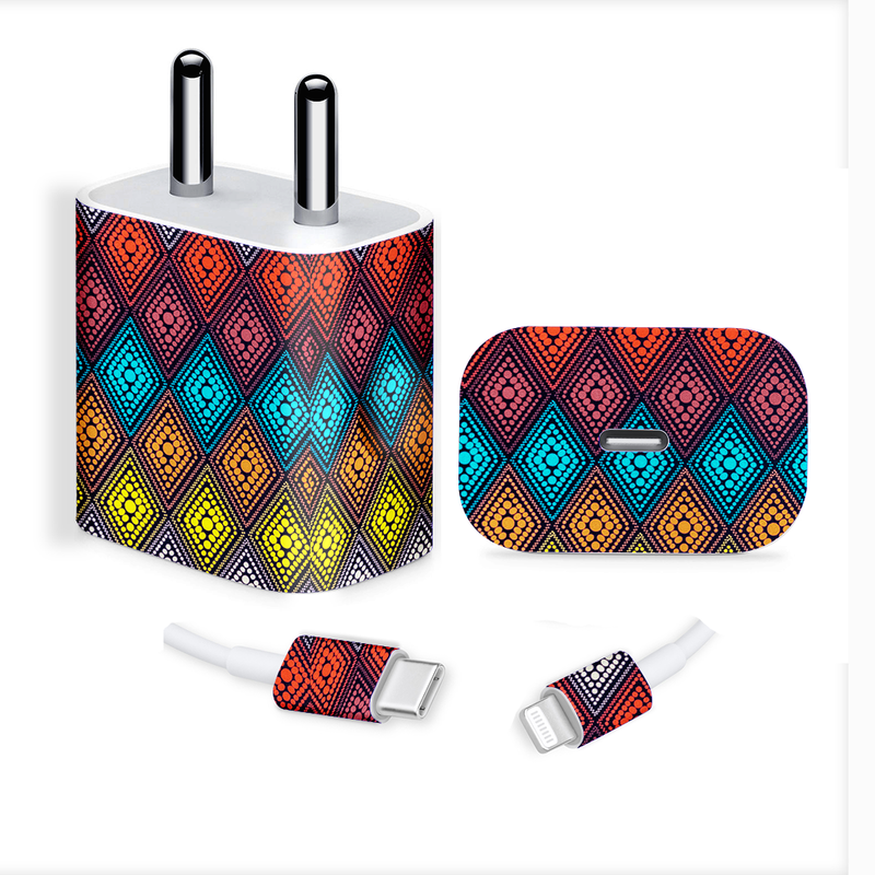 Abstract Deco Charger Skin
