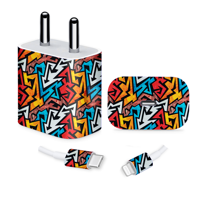 Graffiti Graphics Charger Skin