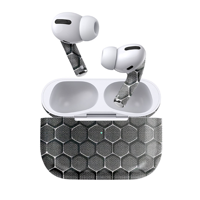 earbuds skin wrap Pattern honeycomb