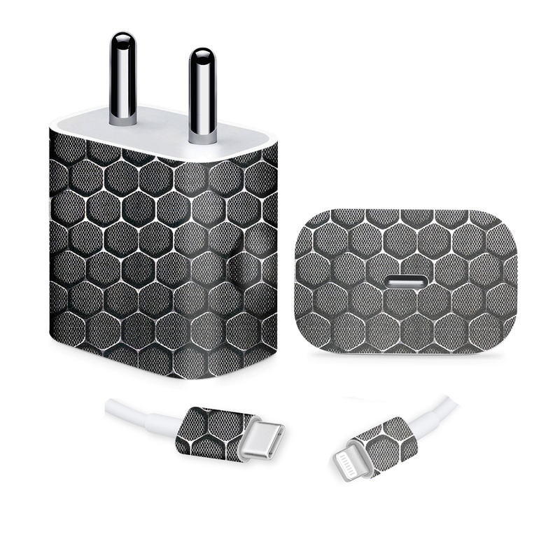 charger skin wrap Pattern honeycomb