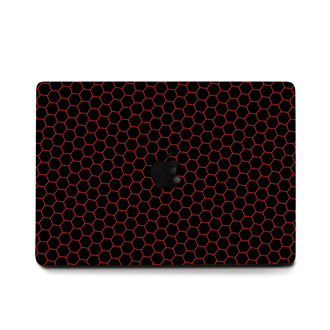 Combo Red Honeycomb Skins