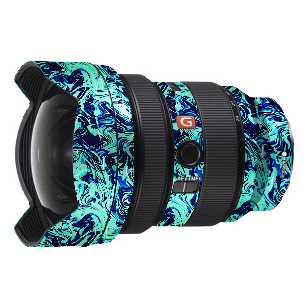 Green Marble Pattern  Camera Lens Skin