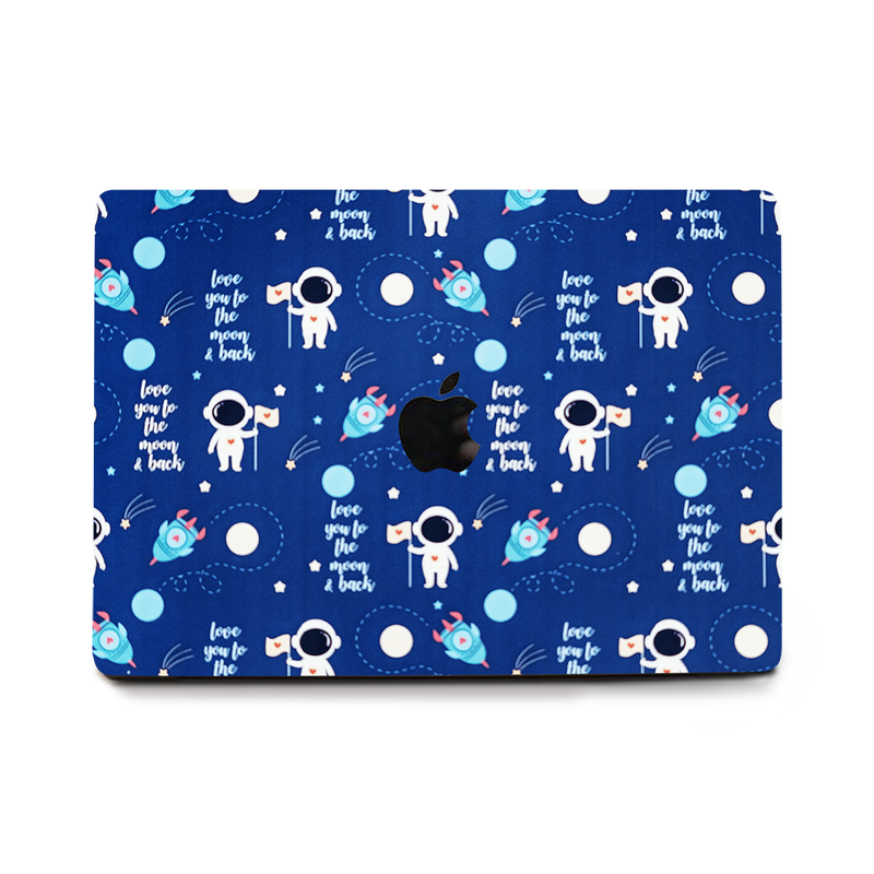 Blue Space Art Laptop Skin