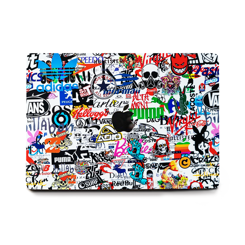 Abstract Brand Logo Laptop Skin