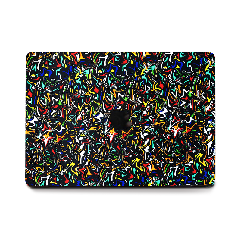 Abstract Oil Painting Laptop Skin