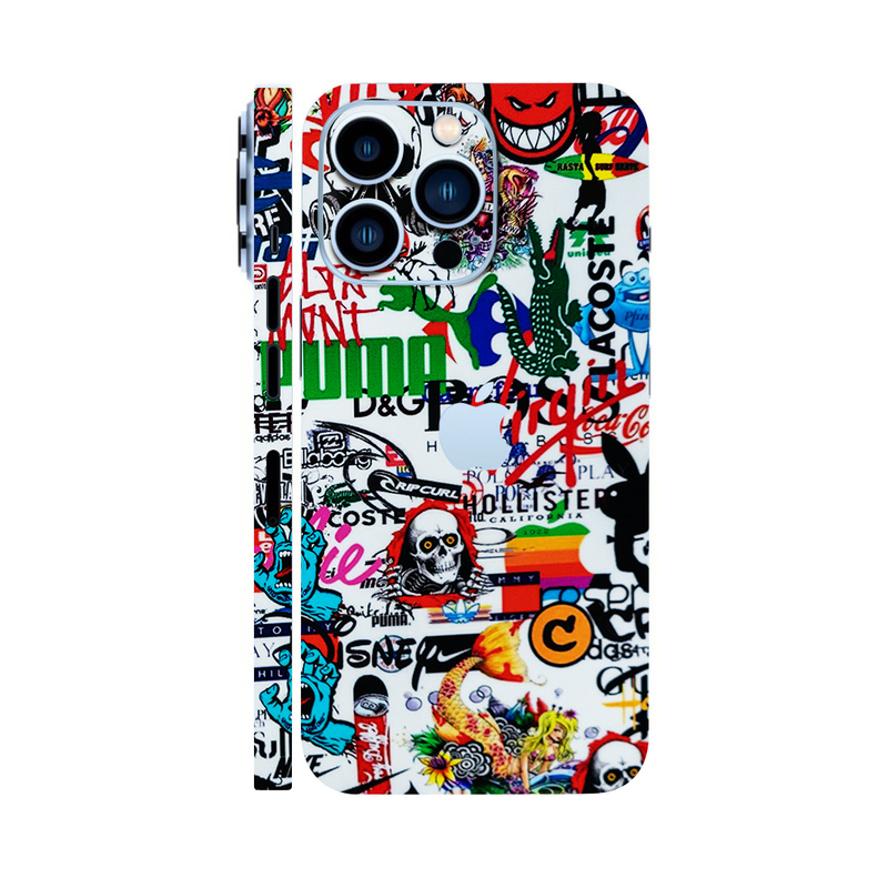 Abstract Brand Logo Mobile Skin