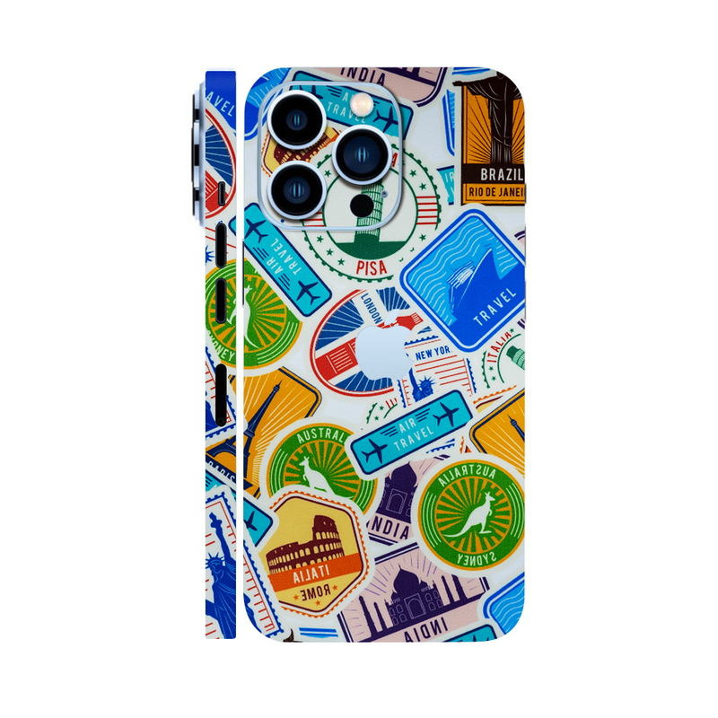 mobile skin wrap abstract travel