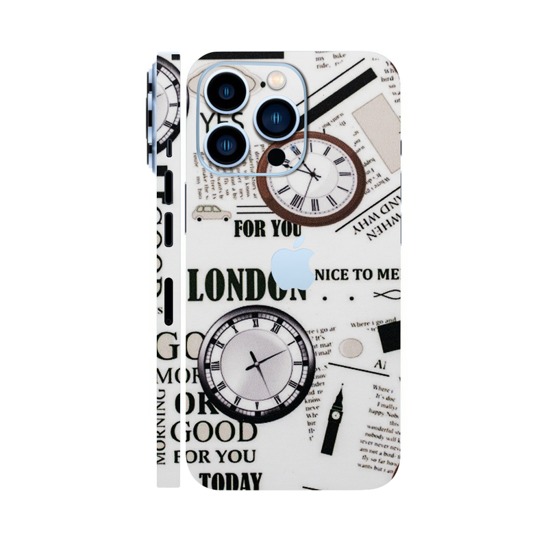 mobile skin wrap abstract london watch